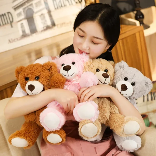 New Hot Christmas Bear Lovely Teddy Bear Plush Toys Stuffed Cute Bear Doll Boys&Girls Valentine's Gift Kids Baby Christmas Gift - Image 4