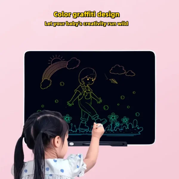 13/16/20 inch Rechargeable LCD Writing Tablet Kids Graffiti Sketchpad Toys Drawing Board Handwriting Black board Child Toy Gift - Image 2