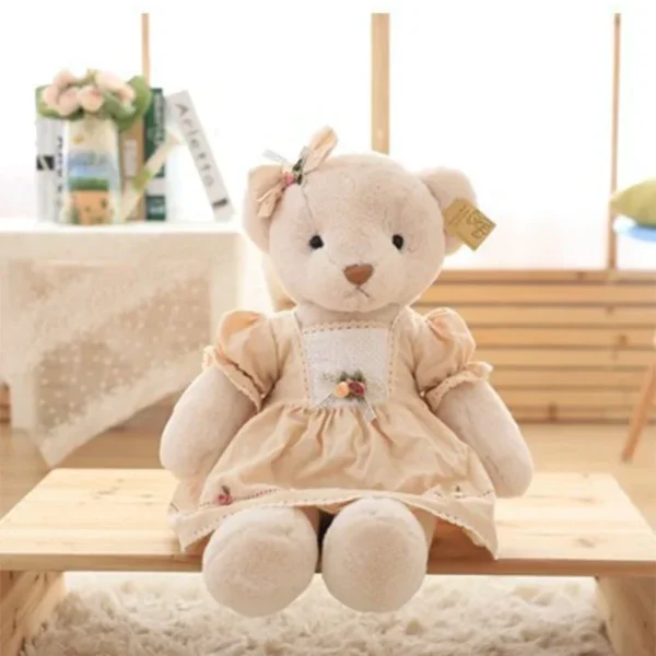 Cute Stuffed Teddy Bear In Skirt Lovely Princess Teddy Plush Children's Toy Kawaii Room Decor Christmas Gifts for Girlfriend - Image 5