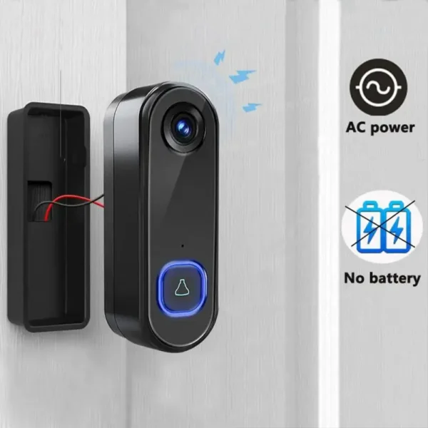 Cloud Storage Remote Access Reliable Doorbell With Face Recognition Security System Advanced Technology Video Doorbell Tuya Wifi