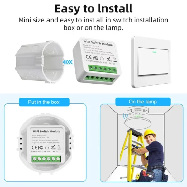 Wifi Time-saving Innovative User-friendly Smart Home Revolution Versatile Emerging Technology Energy-saving Wireless Plug Power - Image 5