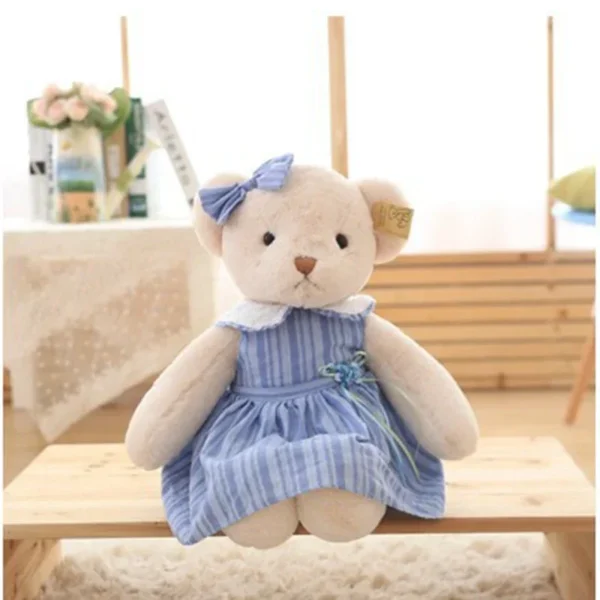 Cute Stuffed Teddy Bear In Skirt Lovely Princess Teddy Plush Children's Toy Kawaii Room Decor Christmas Gifts for Girlfriend - Image 6