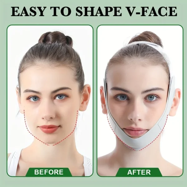 Reusable Face Slimming Bandage V Line Face Shaper Women Chin Cheek Lift Up Belt Facial Massage Strap Face Skin Care Beauty Tools - Image 5