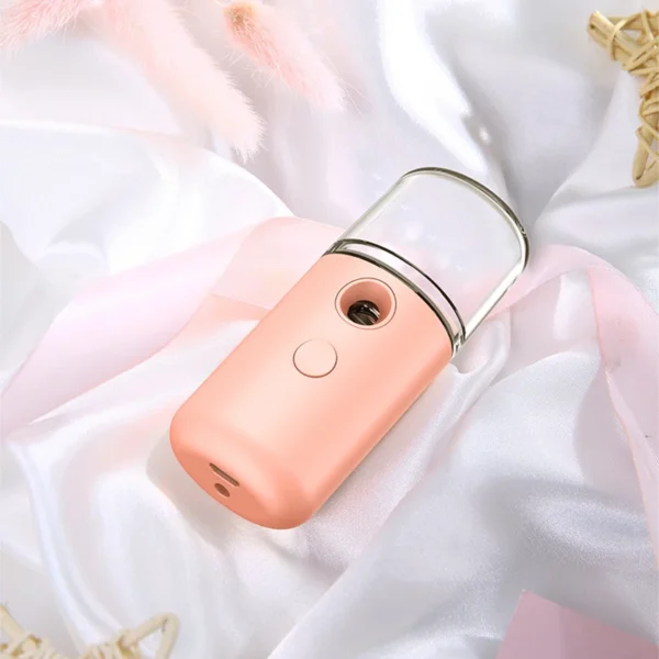 Mini USB Nano Facial Mister Handy Cool Mist Spray Machine Face Hydration Sprayer Nano Facial Moisturizing Mist Sprayer Face Care - Image 5