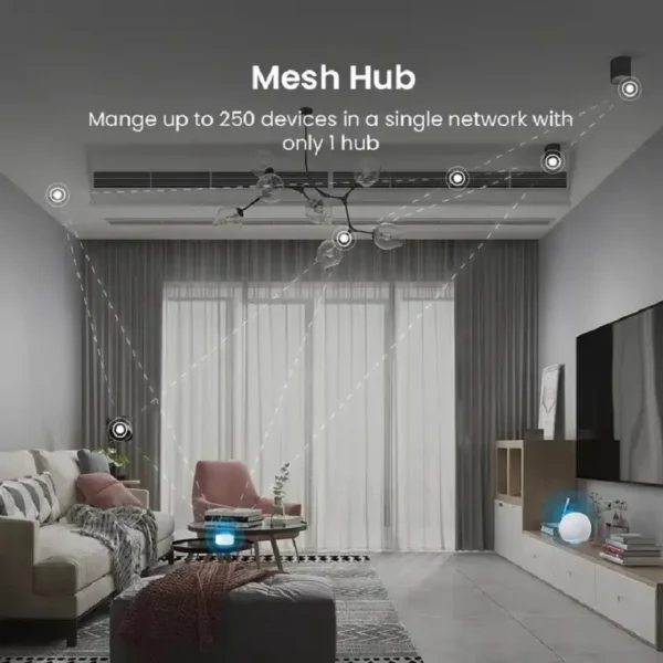 BroadLink Fastcon GW4C Technology Smart Hub For Home Automation Mesh Network Connect To Alexa&Google Home Smart Hub - Image 6