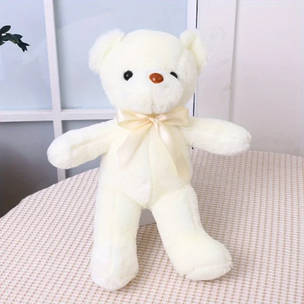 Multicolored Ribbon Teddy Bear Plush Toy Doll Soft Animal Dolls Birthday Party Wedding Decoration Christmas Thanksgiving Gift - Image 6