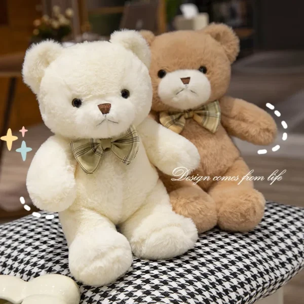 Cute Teddy Bears Stuffed Plush Toys Bear Animal Plushies Dolls Soft Bear Valentine's Day Gifts Kids Birthday Home Decor Party