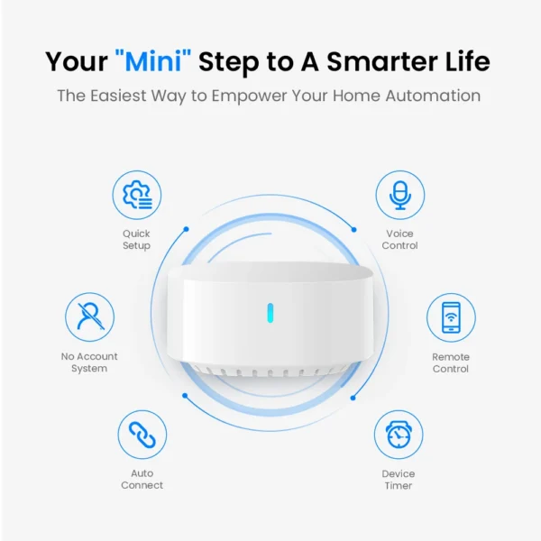 BroadLink Fastcon GW4C Technology Smart Hub For Home Automation Mesh Network Connect To Alexa&Google Home Smart Hub - Image 4