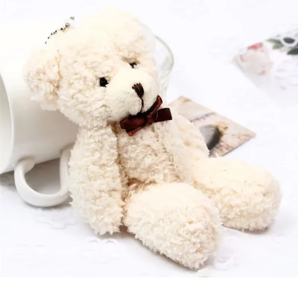 New Joint Teddy Bears Stuffed High Quality Plush Soft Brand New Mini 14CM Bear Plush Pendant Gifts Christmas Wedding Gift - Image 3