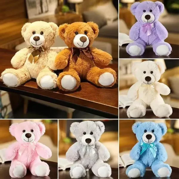 New Hot Christmas Bear Lovely Teddy Bear Plush Toys Stuffed Cute Bear Doll Boys&Girls Valentine's Gift Kids Baby Christmas Gift - Image 2