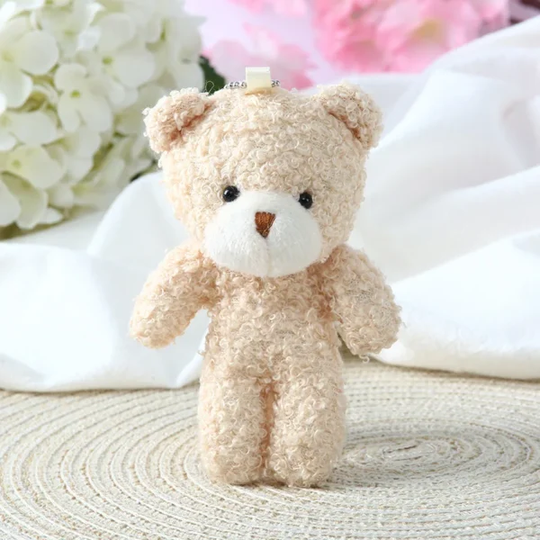 12cm Cute Blush Teddy Bear Plush Toys Cartoon Rabbit Bunny Animal Plush Stuffed Dolls Keychain Pendant Girl Small Gift Wholesale - Image 6