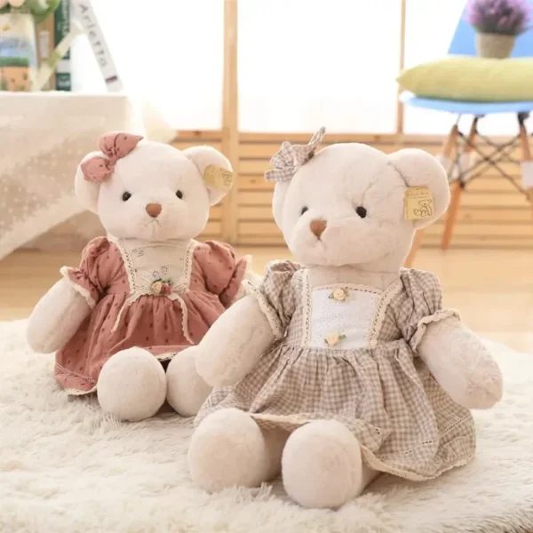 Cute Stuffed Teddy Bear In Skirt Lovely Princess Teddy Plush Children's Toy Kawaii Room Decor Christmas Gifts for Girlfriend - Image 4